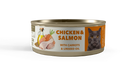 AMITY FRESH PATE CHICKEN & SALMON ADULT X 80G