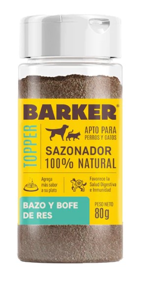 BARKER SAZONADOR BAZO Y BOFE DE RES X 80 GR