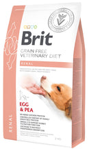 BRIT GF VET DIET RENAL - EGG & PEA X 12 KG