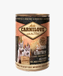 CARNILOVE PUPPY SALMON & TURKEY X 400 GR