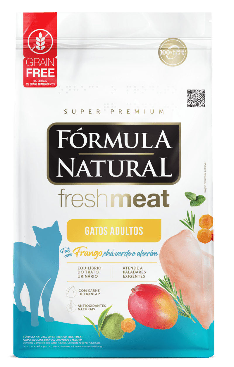 FÓRMULA NATURAL FRESH MEAT - GATOS ADULTOS SABOR POLLO X 7 KG