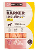 BARKER LONGLASTING SNACKS OREJAS DE CERDO X 4 UND