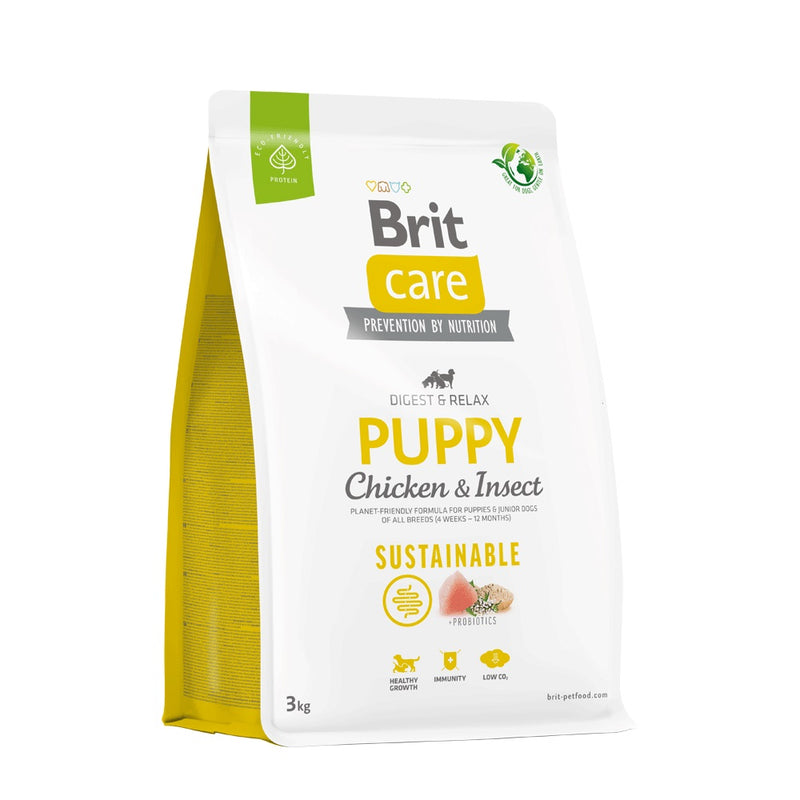 BRIT CARE SUSTAINABLE PUPPY - CHICKEN & INSECT