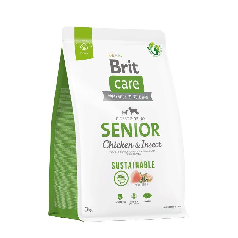 BRIT CARE SUSTAINABLE SENIOR - CHICKEN & INSECT