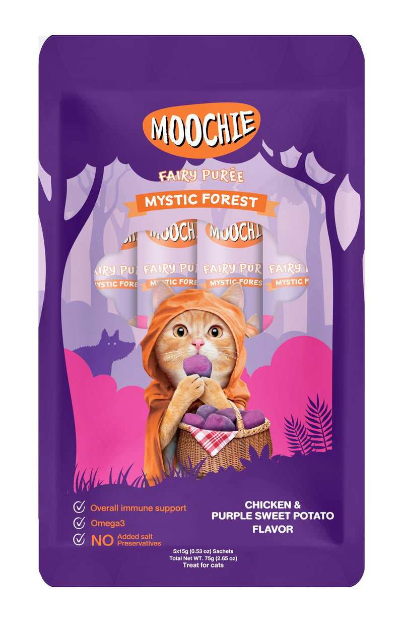 MOOCHIE CAT - CHICKEN & PURPLE SWEET POTATO X 75 GR.