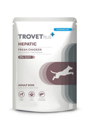 TROVET PLUS ADULT DOG HEPATIC FRESH CHICKEN VETERINARY DIET POUCH x 300 GR.