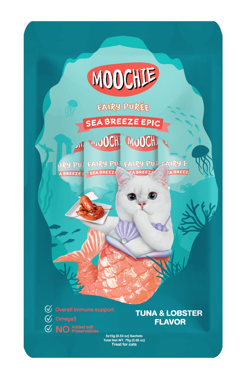 MOOCHIE CAT - TUNA & LOBSTER FLAVOR X 75 GR.