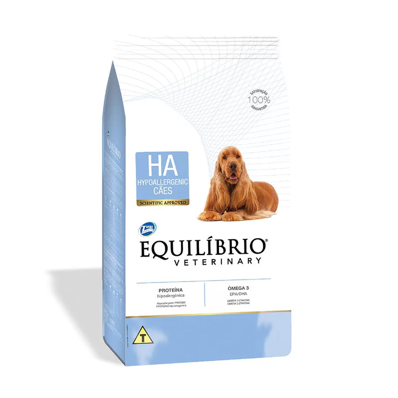 EQUILIBRIO VETERINARY DOG HYPOALLERGENIC (HA)  X 7.5 KG