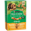 DOG CHOW GALLETAS PARA ADULTOS MINIS Y PEQUEÑOS CON POLLO  X 500 GR
