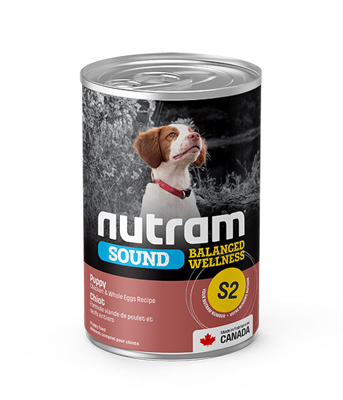 S2 NUTRAM SOUND PUPPY CANNED FOOD X 369 GR