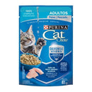 CAT CHOW ADULTOS  PESCADO X 85 GR.