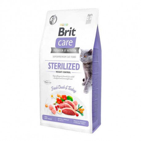 BRIT CARE CAT GRAIN-FREE STERILIZED AND WEIGHT CONTROL