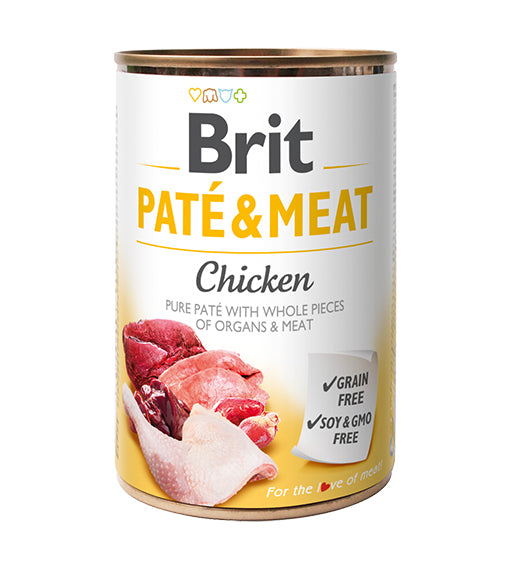 BRIT PATE & MEAT CHICKEN 400 G