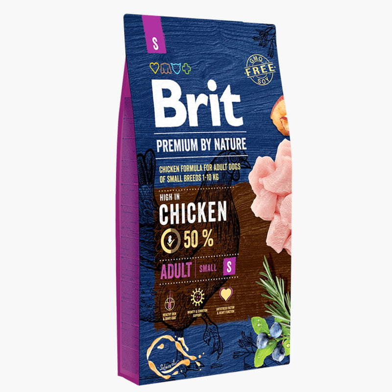 BRIT PREMIUM BY NATURE ADULT SMALL X 3 KG