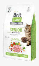 BRIT CARE CAT SENIOR WEIGHT CONTROL X 2 KG