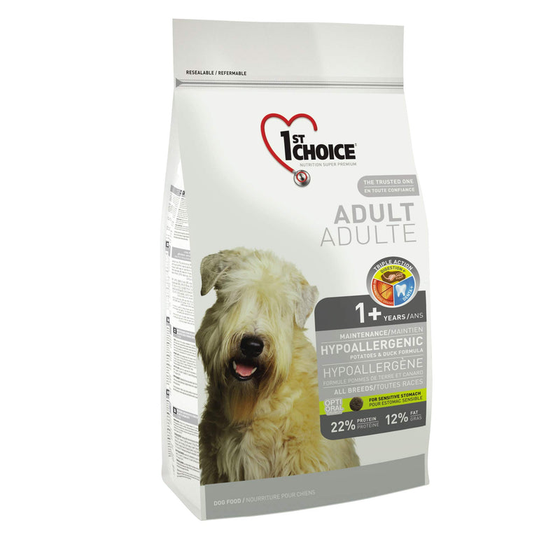 1ST CHOICE DOG ADULT HYPOALLERGENIC ALL BREEDS X 12 KG