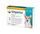 SIMPARICA ANTIPULGAS 40 MG X 3 TAB (10 A 20 KG)