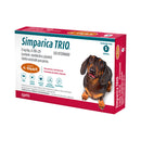 SIMPARICA TRIO CARAMEL 12 MG X 3 TAB (5 A 10 KG)